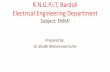 R.N.G.P.I.T, Bardoli Electrical Engineering Department