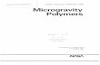 Microgravity Polymers - NASA