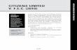 CITIZENS UNITED V. F.E.C. (2010) EXPLORING CIVIL AND ...