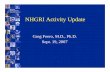 NHGRI Activity Update - Genome
