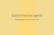Gastrointestinal agents - Courseware