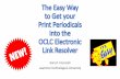 The Easy Way to Get your Print Periodicals into the OCLC ...