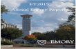 FY2015 Annual Energy Report - Emory University