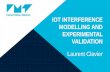 IOT INTERFERENCE MODELLING AND EXPERIMENTAL VALIDATION