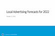 Local Advertising Forecasts for 2022