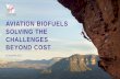 AVIATION BIOFUELS SOLVING THE CHALLENGES BEYOND COST