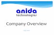 Company Overview - anida tech