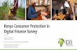 Kenya Consumer Protection Survey