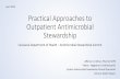 Practical Approaches to Outpatient Antimicrobial Stewardship