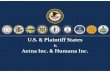 Plaintiffs' Closing [Redacted] : Aetna Inc. and Humana Inc.