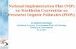 National Implementation Plan (NIP) on Stockholm Convention ...