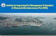 Activity for Improving Port Management & Operation of ...