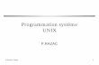 Programmation système UNIX - Deptinfo