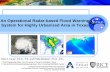 An Operational Radar-based Flood Warning System for Highly ...