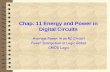 Chap. 11 Energy and Power in Digital Circuits