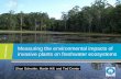Measuring the environmental impacts of invasive plants on ...