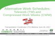 Alternative Work Schedules - Valley Metro