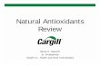 Natural Antioxidants Review - Meat Science