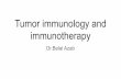 Tumor immunology and immunotherapy - JU Medicine