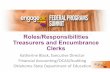 Roles/Responsibilities Treasurers and Encumbrance Clerks