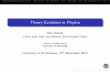 Theory Evolution in Physics - blogs.cs.st-andrews.ac.uk