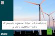 RE projects implementation in Kazakhstan
