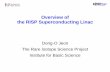 Overview of the RISP Superconducting Linac