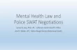 Mental Health Law and Police SWAT Negotiations