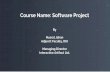 Course Name: Software Project