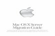 Mac OS X Server Migration Guide - wedophones.com