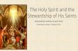 The Holy Spirit and the Stewardship of His Saints