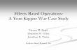 Effects Based Operations: A Yom Kippur War Case Study