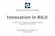 Innovation in R&D