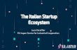 The Italian Startup Ecosystem