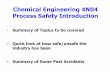 Chemical Engineering 4N04 Process Safety Introduction