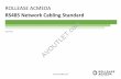 ROLLEASE ACMEDA RS485 Network Cabling Standard AVOUTLET