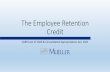 The Employee Retention Credit - Mueller