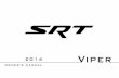 2014 SRT Viper Owner's Manual