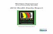 2012 Health Equity Report - michigan.gov