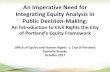An Imperative Need for Integrating Equity Analysis in ...