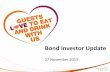 Bond Investor Update - Mitchells & Butlers