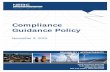 Compliance Guidance Policy - NERC