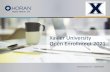 Xavier University Open Enrollment 2021