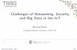 Challenges of Networking, Security and Big Data in the IoT