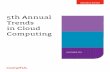 5th Annual Trends in Cloud Computing
