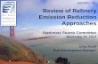 Review of Refinery Emission Reduction Approaches