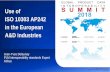 Use of ISO 10303 AP242 in the European A&D industries