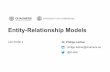 Entity-Relationship Models - Instructure