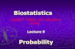 Chapter 3: Basic Probability Concepts