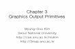 Chapter 3 Graphics Output Primitives